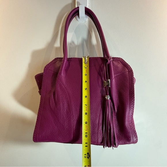 AIMEE KESTENBERG Leather Multiple Pockets Shoulder Bag Handbag Satchel - Picture 5 of 15